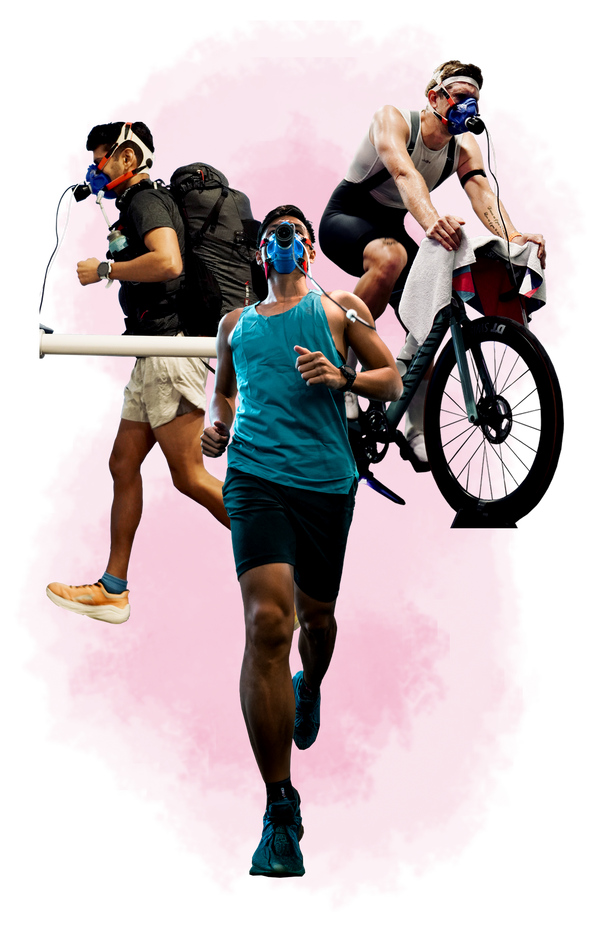 Metabolic testing for endurance athletes in a Coached Lab
