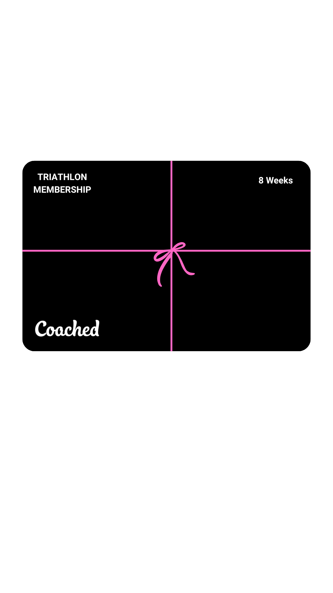 Coached: Triathlon Fixed-Length Membership